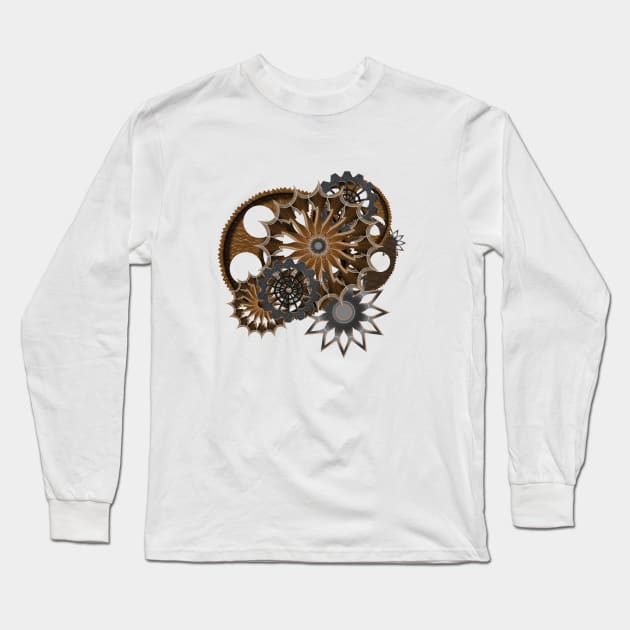 Steampunk Long Sleeve T-Shirt by sibosssr